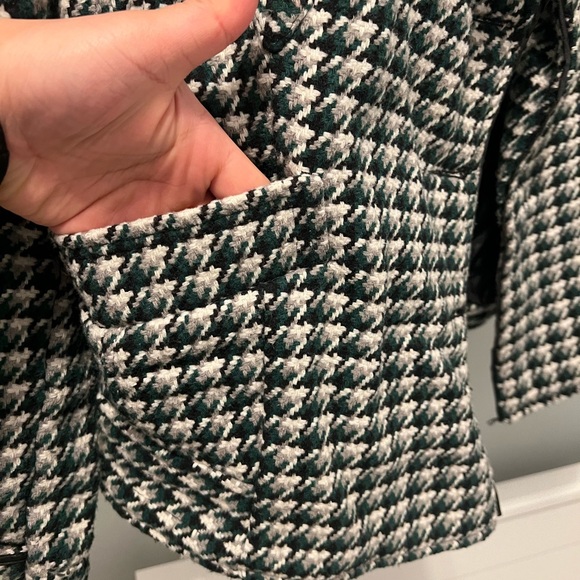 houndstooth pea coat - Picture 3 of 8